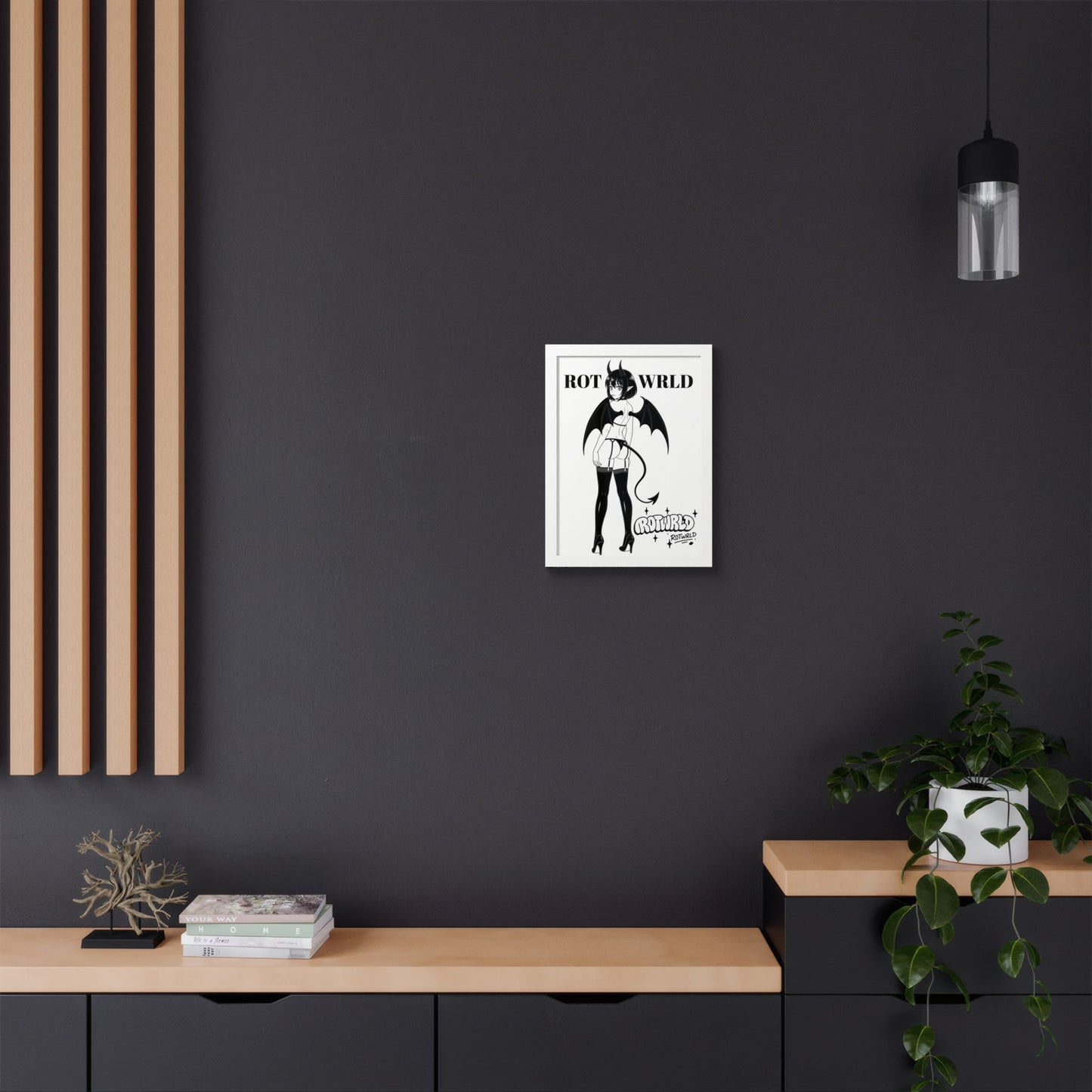 Succubus Framed Poster