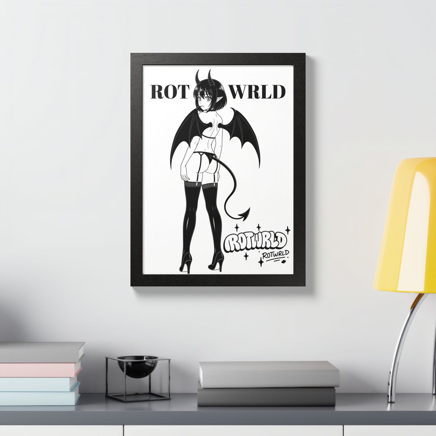 Succubus Framed Poster