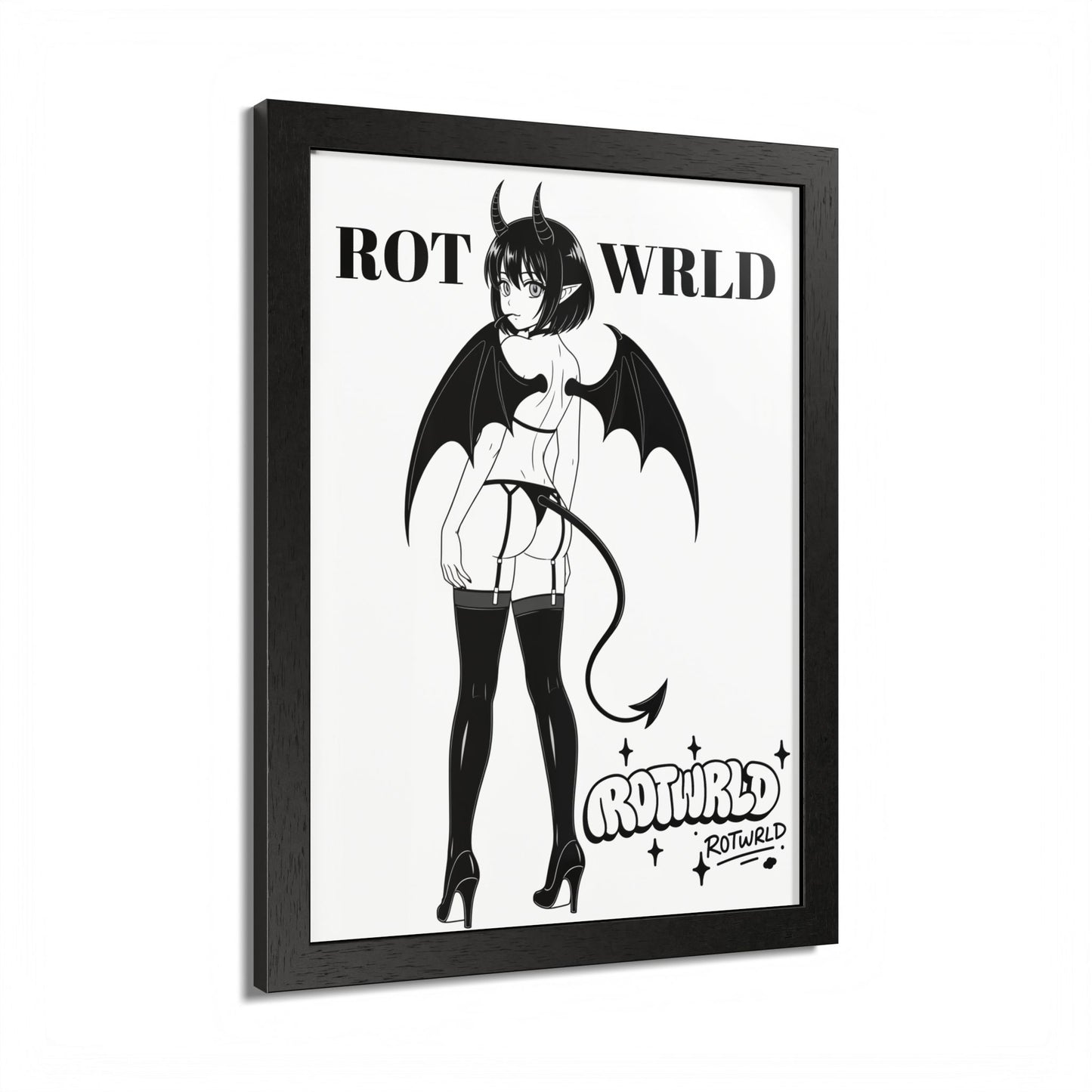 Succubus Framed Poster
