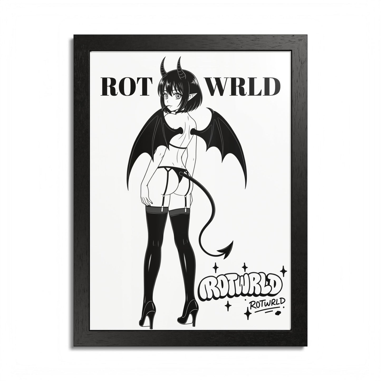Succubus Framed Poster