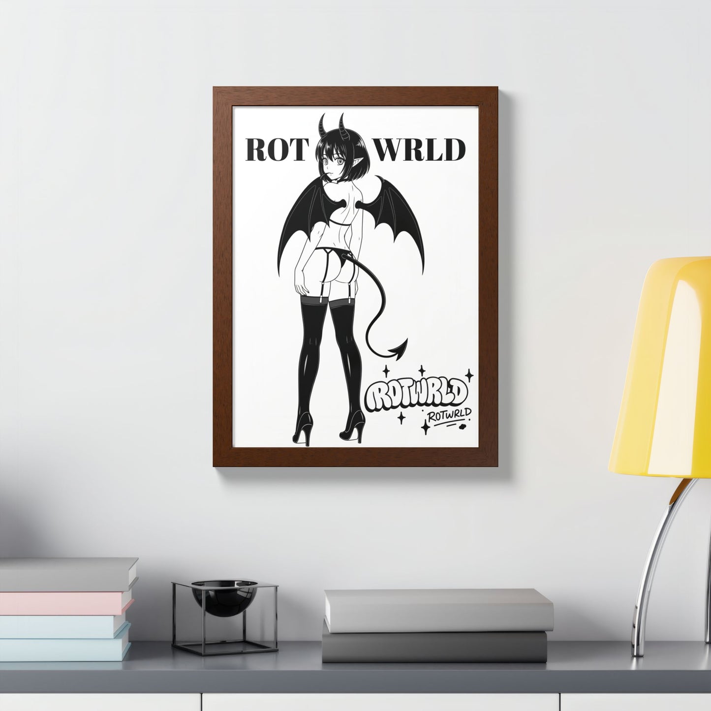 Succubus Framed Poster