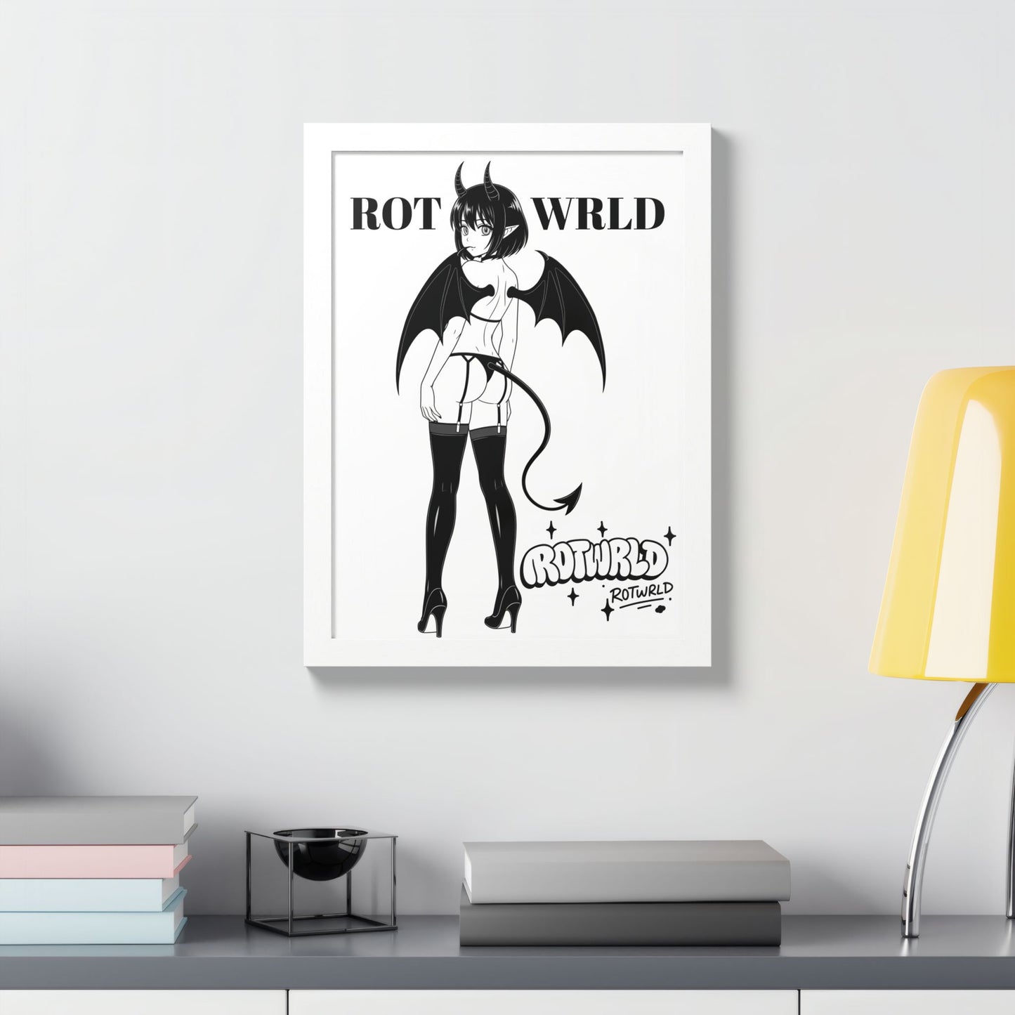 Succubus Framed Poster