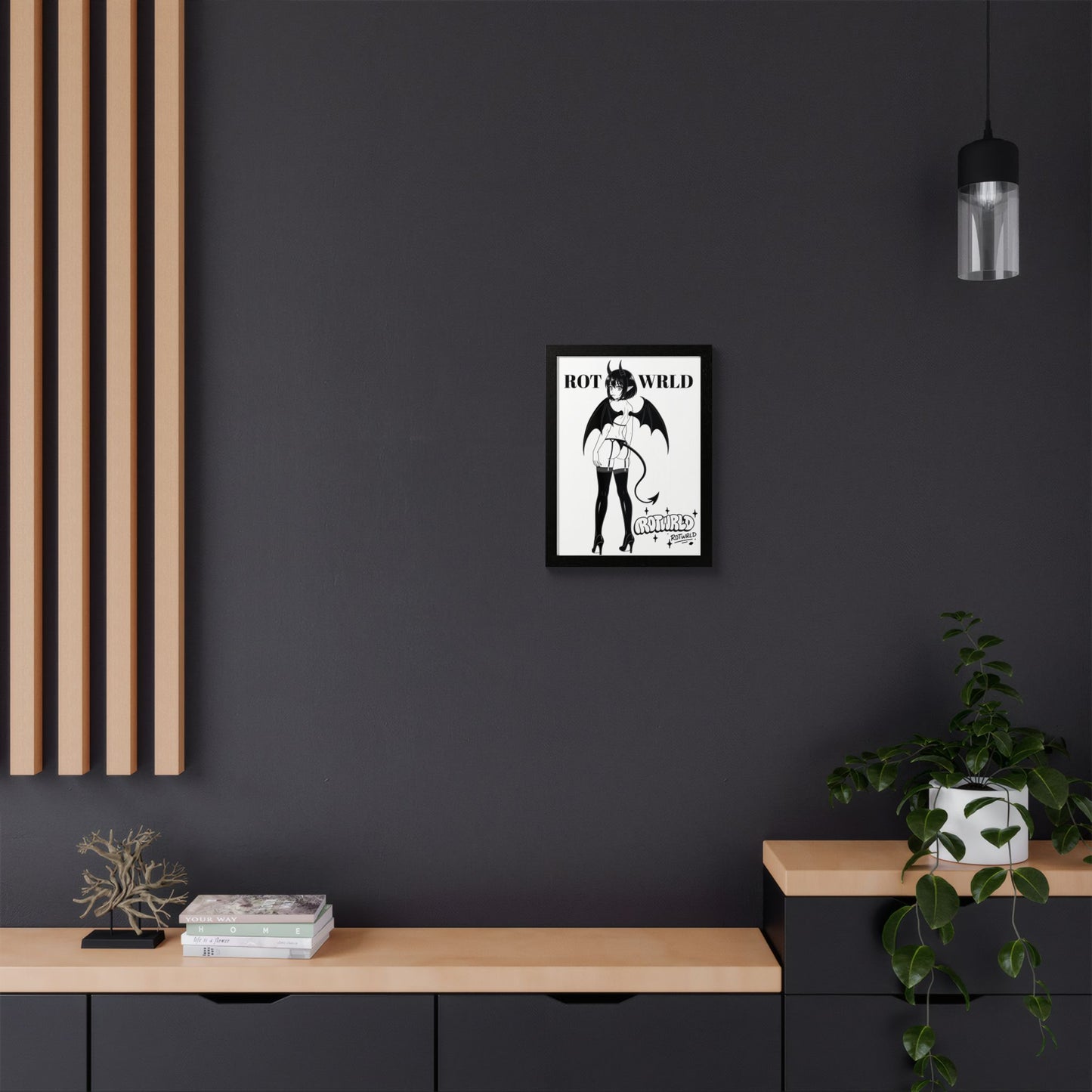 Succubus Framed Poster