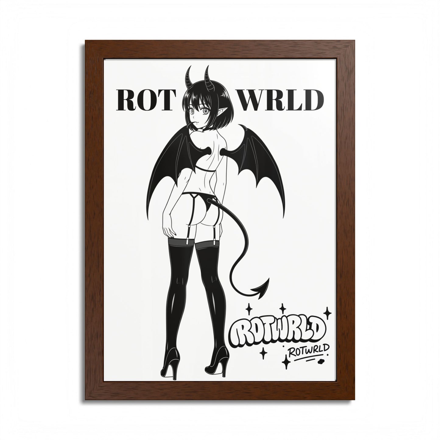 Succubus Framed Poster