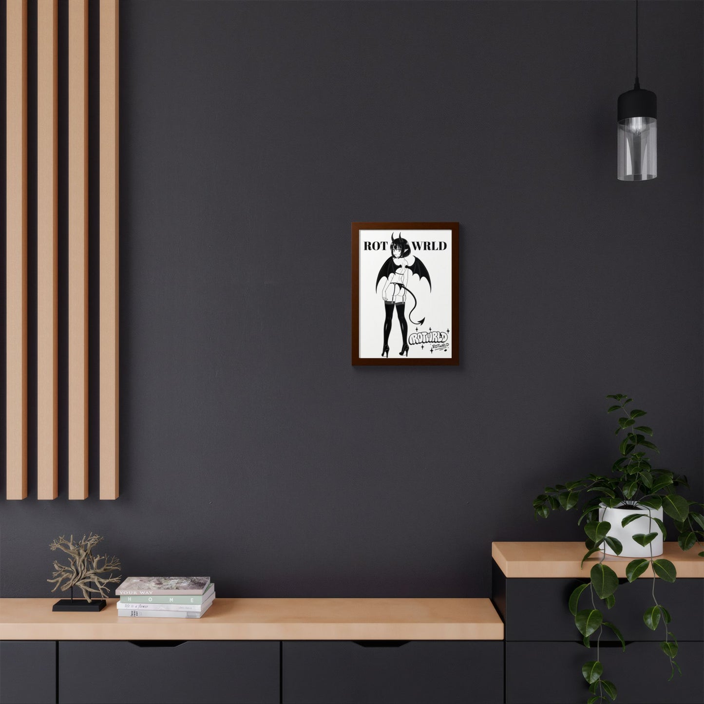 Succubus Framed Poster