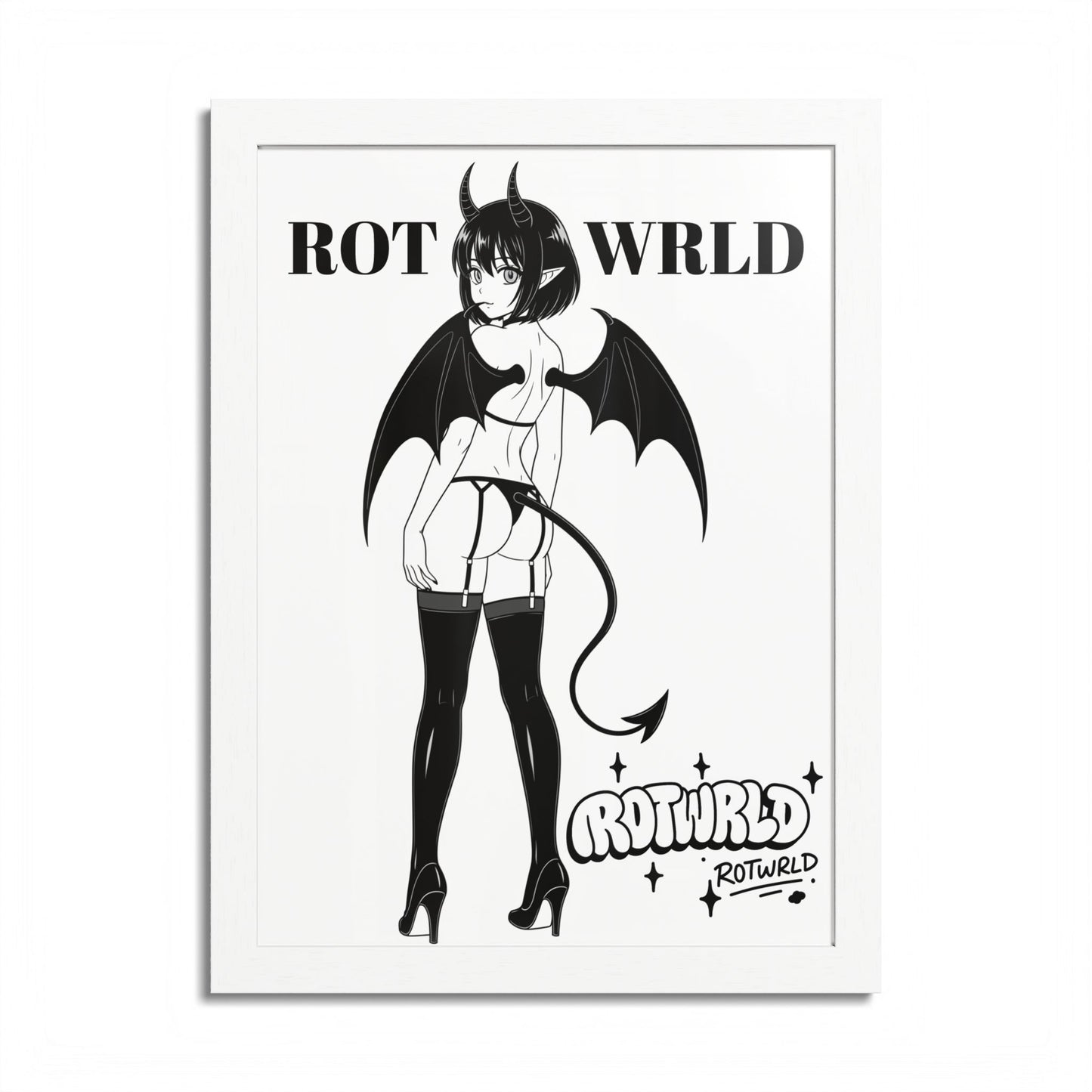 Succubus Framed Poster
